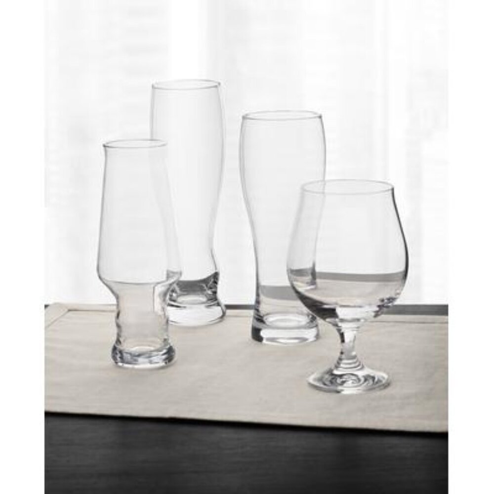 Hotel Collection 4-Piece Varietal Beer Set, Created for Macy's, Clear